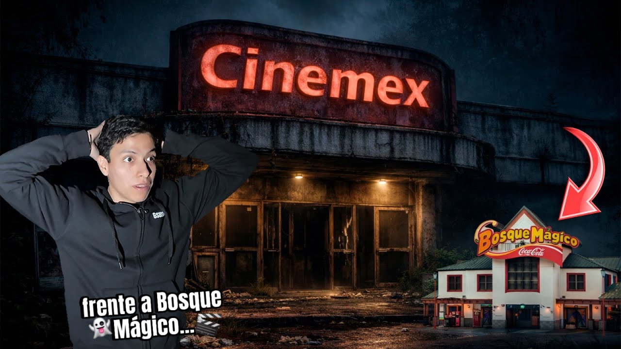 EXPLORAMOS el CINE ABANDONADO enfrente de BOSQUE MAGICO GUADALUPE NL