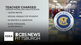 Pennsylvania teacher charged, accused of having sexual relationship with student
