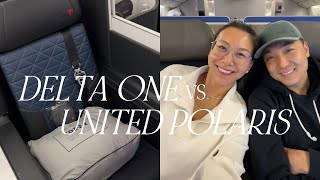 UNITED POLARIS vs DELTA ONE SUITES: honest review & tips to maximize your business class experience!