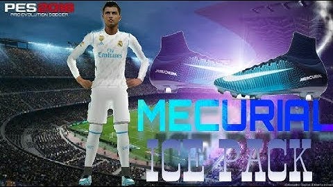 Pes 2018 Tutorial psp: how to get long mecurial ice pack ❄  boot • Ronaldo boot with link by Perlleg