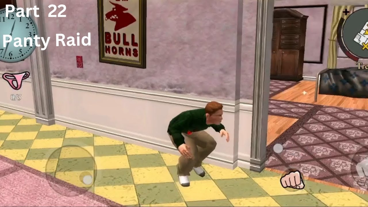 🔥 Bully Android Gameplay – Mission Panty Raid (Hilarious Stealth Mission) | Rockstar’s Classic