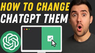 How to Change ChatGPT Theme (Dark/Light Mode) | Super Easy Guide!