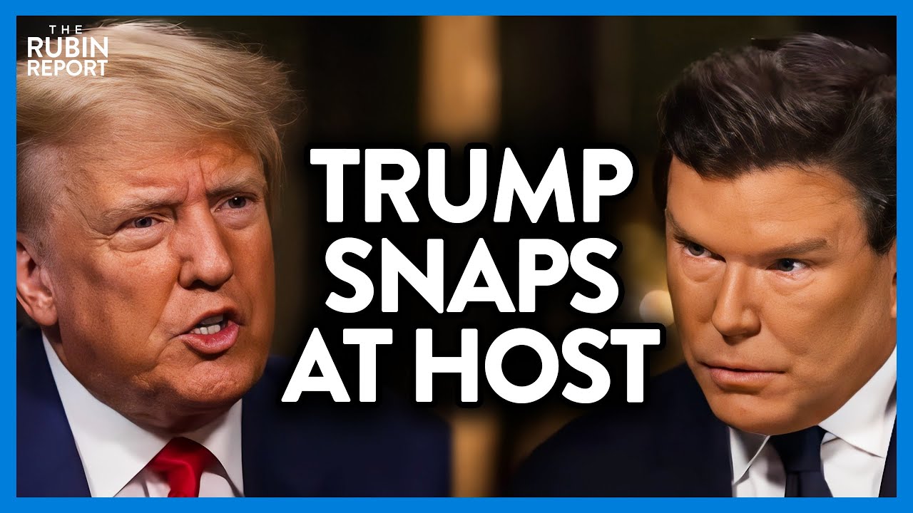 Watch Host’s Face When Trump Snaps at Him for Saying This Fact | DM CLIPS | Rubin Report