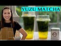 NEW! REFRESHING SUMMER DRINKS: YUZU MATCHA
