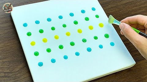 Amazing Acrylic Painting Ideas｜How to Paint Abstract Gradient Sparkle Clouds | Easy Tutorial