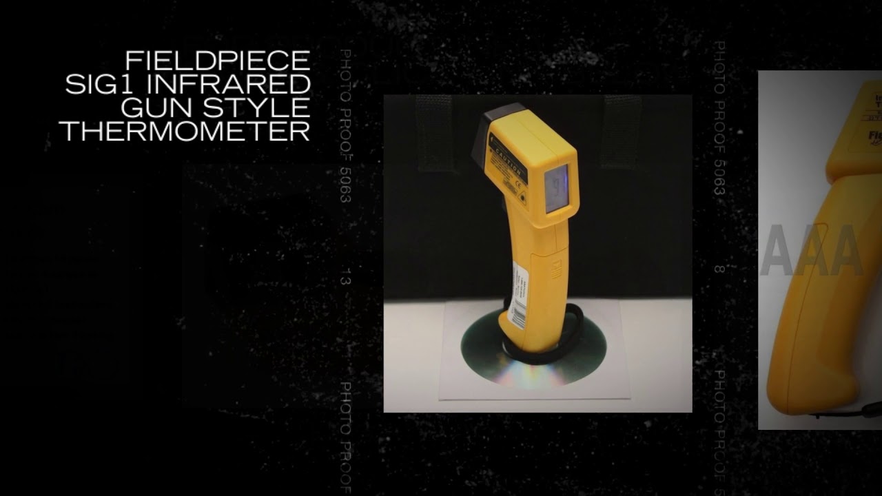 Fieldpiece SIG1 - Gun Style IR Thermometer