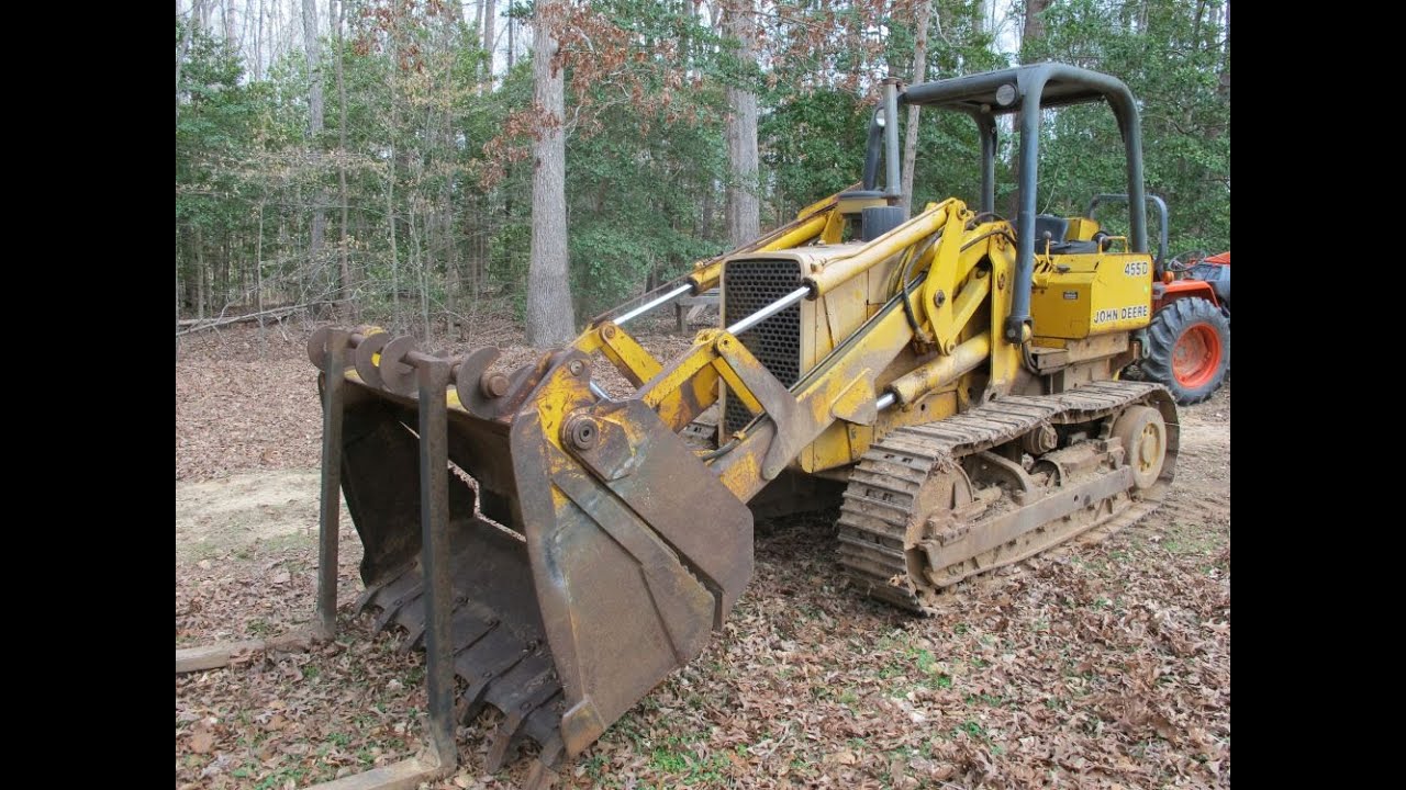 John Deere 455D Crawler Loader 84 - YouTube