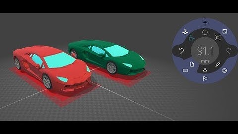 HOW TO  MAKE 3D LAMBORGINIE USING 3D BUILDER  THE SOFTWARE BY MICROSOFT FOR FREE