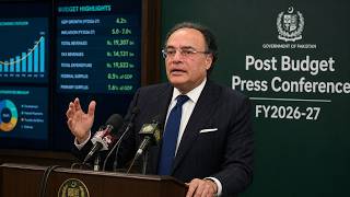 Post-budget presser: Aurangzeb defends measures, addresses stakeholders&rsquo; concerns