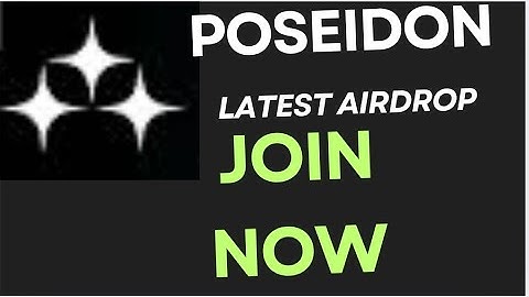 POSEIDON AI AIRDROP - NEW AIRDROP
