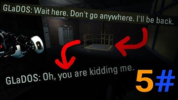 I went away! 🏃‍♂️ | Enigma Protocol (Chapter 5) | Portal 2 Community Maps #5