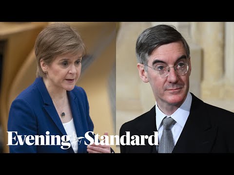 Jacob Rees-Mogg calls Nicola Sturgeon 'Moan-a-lot' in Commons over criticism of PM's Scotland trip