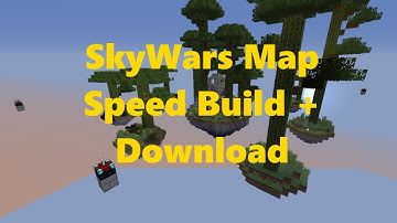 Minecraft SkyWars map timelapse + [DOWNLOAD]