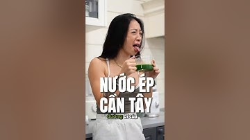 Nước ép cần tây nguyên chất mỗi sáng - thảo dược tốt cho sức khoẻ