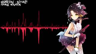 「Nightcore」Royalty (Female Version) chords