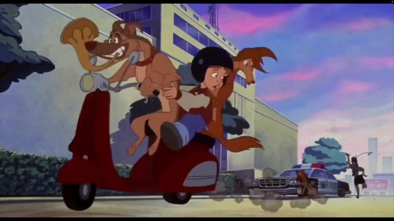 Officer Reyes All Dogs Go to Heaven II - chase scene re-score - YouTube