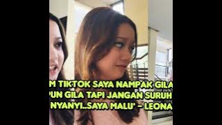 LEONA MALU BILA DISURUH NYANYI LAGU 'KETIAK KETIPUNG BAWANG'