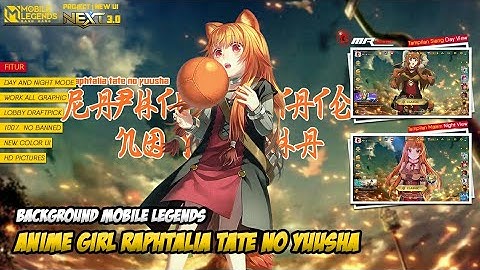 Background ML Terbaru Anime Girl Raphtalia Tate No Yuusha New UI