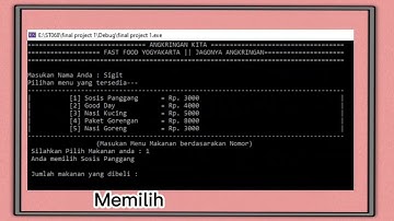 UAS Algoritma Pemrograman Kelompok 11 Kelas Informatika 1