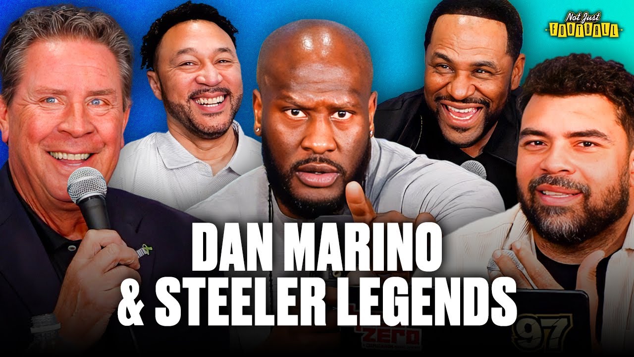 Steeler Legends Play GM of The Team + Dan Marino joins | Not Just Football
