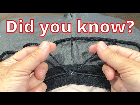 2 Ways to Tie Gym Shorts with Loop Drawstrings