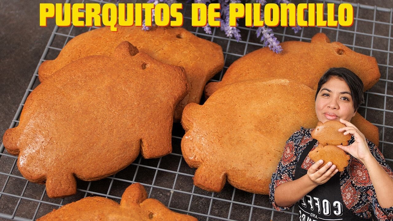 Puerquitos de piloncillo, suaves y ricos