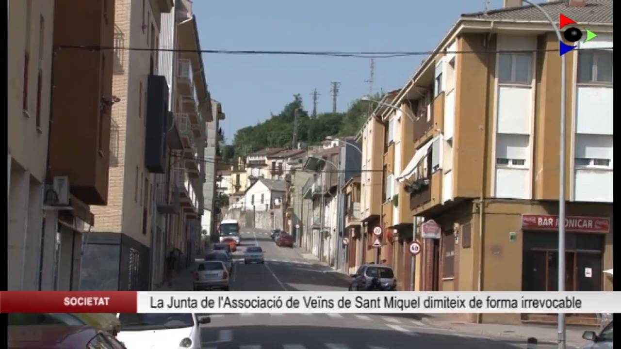 La Junta de l’Associació de Veïns del barri de Sant Miquel d’Olot dimiteix de manera irrevocable