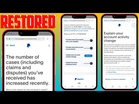 HOW TO RESOLVED "EXPLAIN YOUR ACCOUNT ACTIVITY CHANGE" ON PAYPAL - YouTube