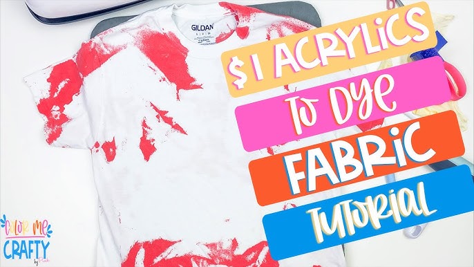 Painting on Clothing with ACRYLIC PAINT! (No Fabric Medium Needed!) 