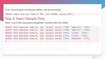 How to Add Extra Amount to Salary Column Using Case Statements in Hive