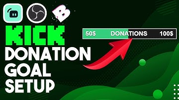 How to setup a Donation goal on Kick using Botrix (OBS/Streamlabs)
