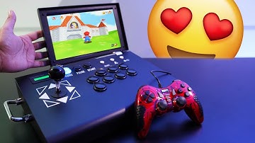 UNBOXING & LETS PLAY - Pandora Box 3D - Clamshell Arcade with 4018+ games! 2020