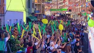 Salida y desfile del 85 Descenso Internacional del Río Sella. 2023