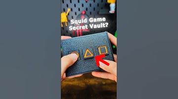 3D Printed Squid Game Secret Vault portable storage box #3dprinting #howto