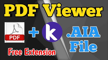 How to make PDF viewer App in Kodular, thunkable, Appy Builder In Telugu ~ AIA file