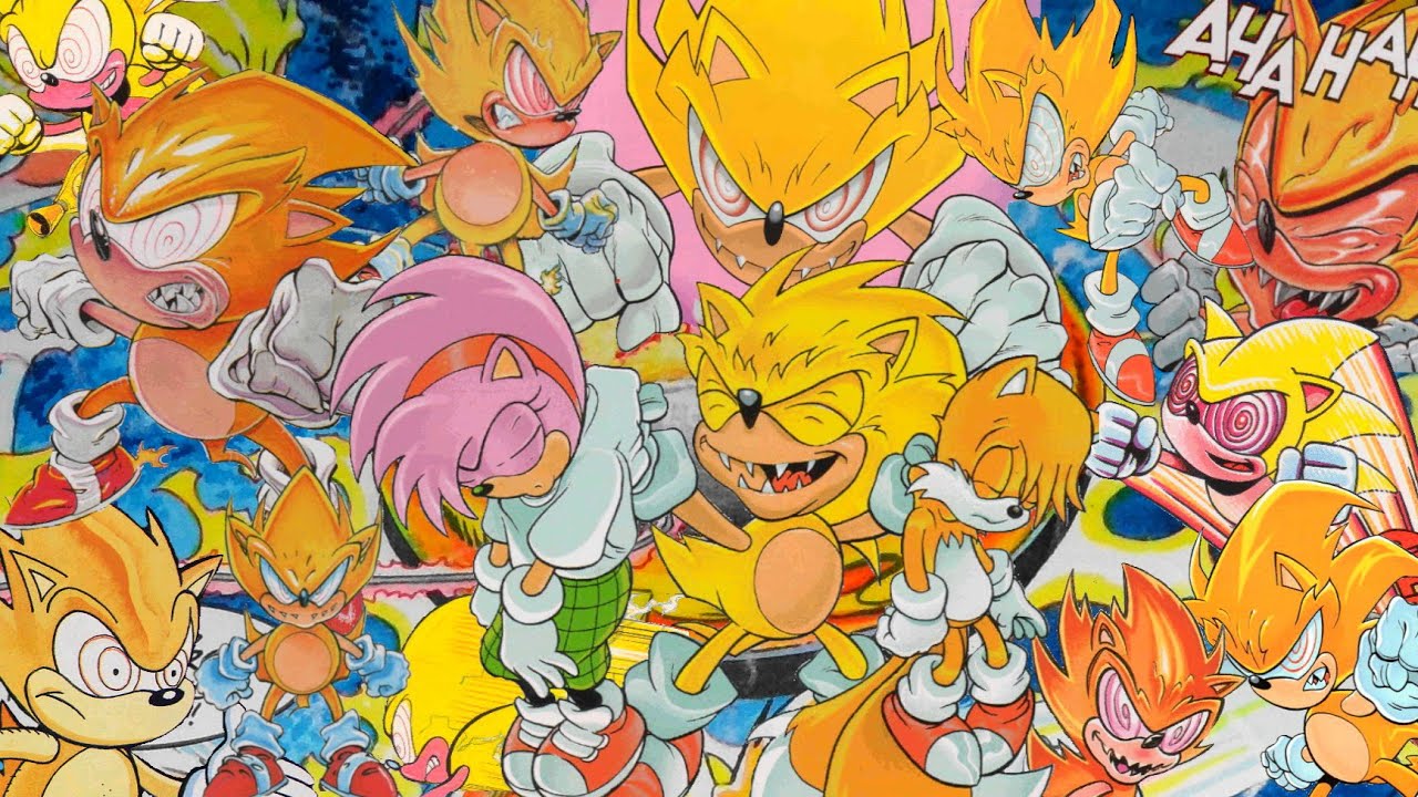 All Fleetway Super Sonic Appearances 