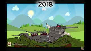 Эволюция ратте #мультики_про_танки
