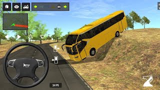 😍BUS simulator indonesia ll new euro coach bus simulator indonesia ll new euro trock bus #simulatio screenshot 5