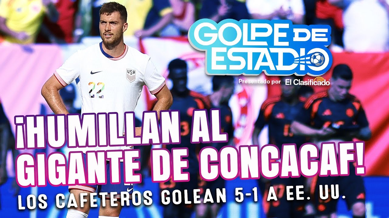 Humillaron al Gigante de la Concacaf: Colombia goleó a Estados Unidos