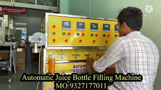 Juice Bottle Packing Machine / Mango juice filling machine ￼/ Multi flavour juice filling machine￼￼.