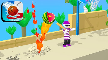 Bounce Dunk ​- All Levels Gameplay Android,ios (Part 214)