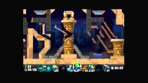 Lemmings PSP: The Great Pillar