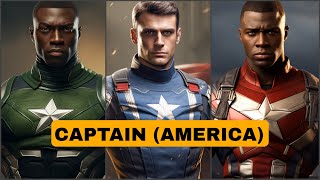 Captain (America) in 70 Countries | If Captain (America) Lived in Other Countries