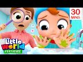 Joãozinho Aprende a Lavar Bem as Mãos! 👐 | 🧼 O Mundo de Nina e Nico - Little World Português