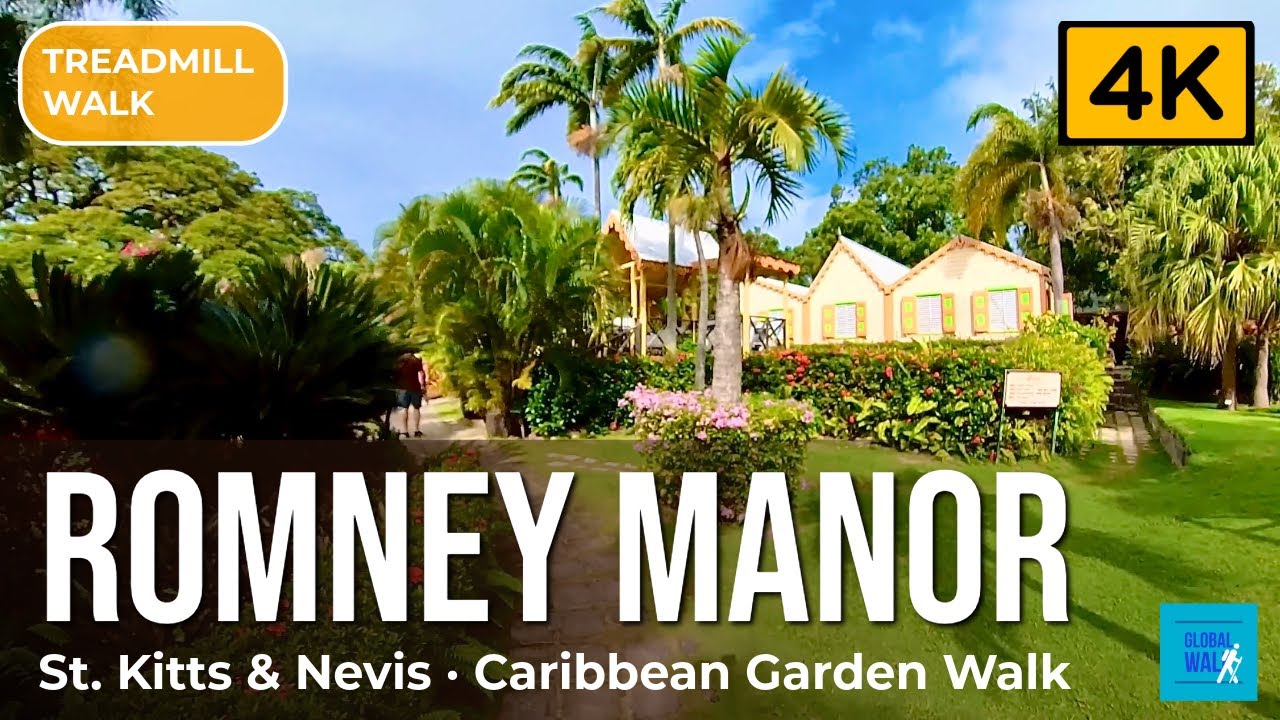 Romney Manor 4K — Historic Estate & Caribbean Gardens, St Kitts