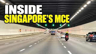 A Ride Through Singapore’s Marina Coastal Expressway tunnel | 4K News