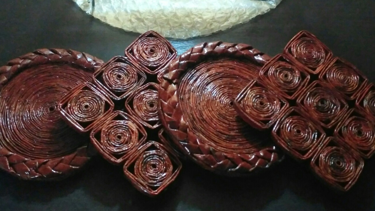 How to make a newspaper coaster (Part 3) YouTube