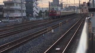 【青森入場】EF81-141+E231系ミツB39編成