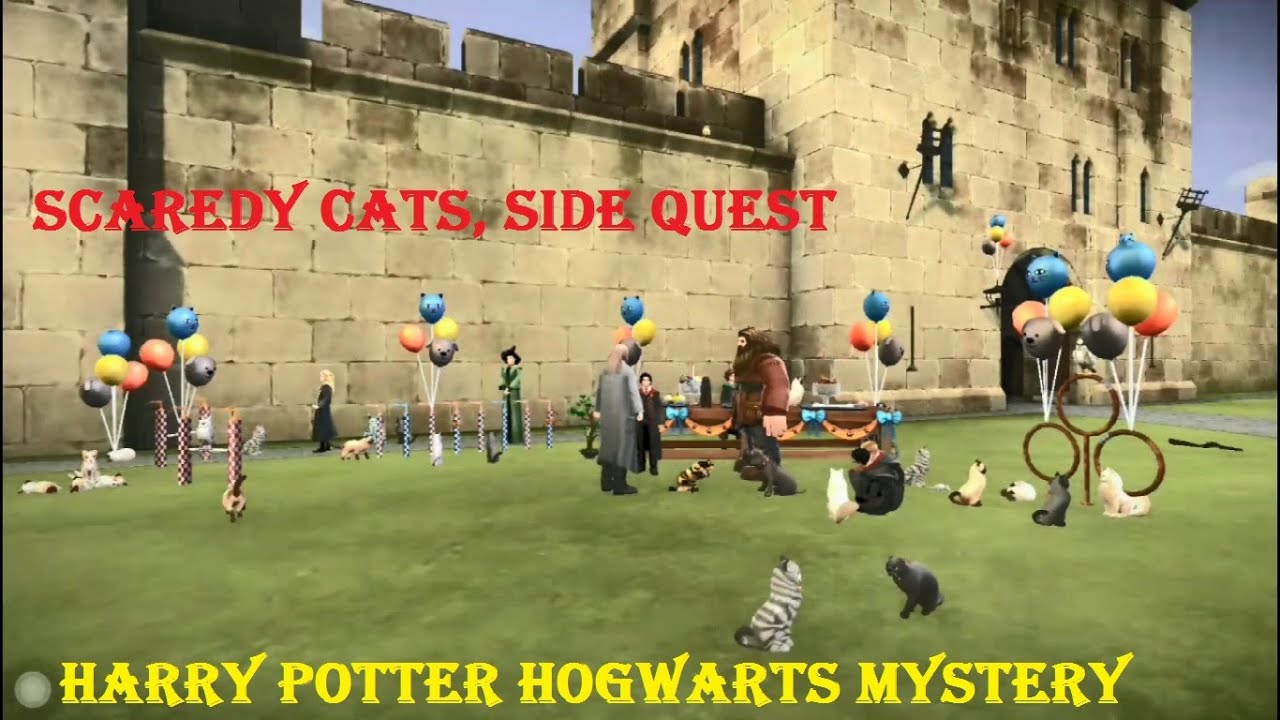 SCAREDY CAT SIDE QUEST! - HARRY POTTER: HOGWARTS MYSTERY 