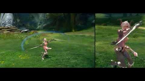 TERA - Warrior Base Attack